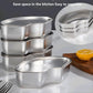 🥗 Stainless Steel Scalloped Steam Table Pans (with lid) 💎