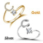 💍 50% DE RÉDUCTION! 💖 Bague Initiale d'Amour – Design Personnalisé, Finition Or & Hypoallergénique, Parfaite Pour Un Cadeau Romantique Ou Le Quotidien ✨