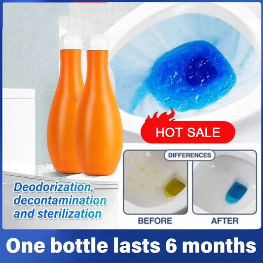 🏆Nettoyant pour cuvette de toilette Bowling Blue Bubble🌿👑
