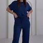 ✨50% de réduction✨Ensemble 2 Pièces Chic avec Haut et Pantalon Assorti pour Femmes