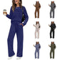 📢📢 49% de réduction !! ⏰ Ensemble Femme Confort – Haut ras du cou + pantalon à cordon ajustable 👕👖 | Doux, respirant & ultra-polyvalent ✨