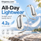 🎁2026 New Arrivals 50% OFF💥Bluetooth 6.0 Earbuds – 4.2g ultra-light, barely there feel. 48H playtime, IPX5 sweatproof. Perfect for runs & daily listening. ⚡✨