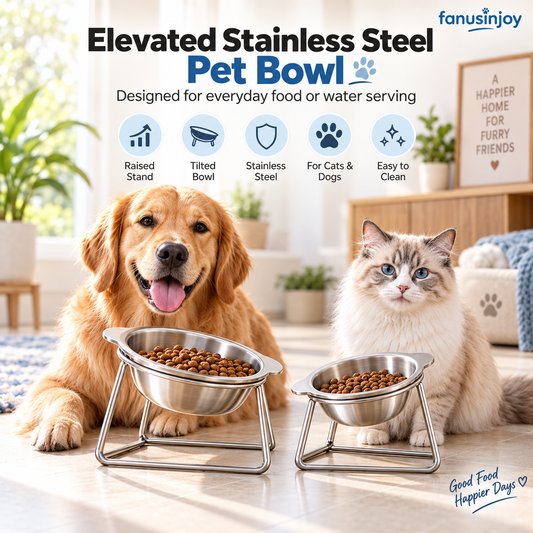 ⏳Time-Limited Special⏰15° Tilted Orthopaedic Feeding Bowl🥣🐾