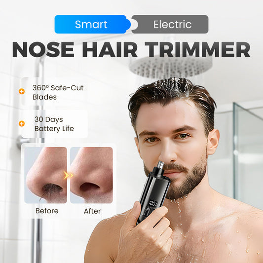 ⏰ LAST DAY SPECIAL PRICE: $19.99 FOR 2 PIECES🔥Smart Electric Nose Hair Trimmer