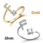 💍 50% DE RÉDUCTION! 💖 Bague Initiale d'Amour – Design Personnalisé, Finition Or & Hypoallergénique, Parfaite Pour Un Cadeau Romantique Ou Le Quotidien ✨