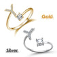 💍 50% DE RÉDUCTION! 💖 Bague Initiale d'Amour – Design Personnalisé, Finition Or & Hypoallergénique, Parfaite Pour Un Cadeau Romantique Ou Le Quotidien ✨