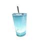 Luminous Red Bull Cup with Straw – For Parties, Bars & Events 🥤✨