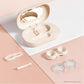 👁️ Magnetic Closure Pink Lens Travel Storage Box With Inner Vanity Mirror 💧