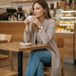 ⏳Offre spéciale à durée limitée⏰Élégant ensemble 3 pièces comprenant un long cardigan, un haut et un pantalon💞