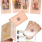 Cartes de Tarot « Witchy Cauldron » en Rose Gold avec Livre Guide