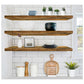 Sorbus Floating Shelves for Wall, 3 Pack ExtraLong Shelving