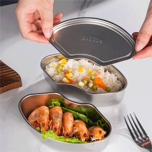 🥗 Stainless Steel Scalloped Steam Table Pans (with lid) 💎