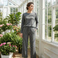 📢📢 60 % de réduction !! ⏰ Ensemble Femme Décontracté avec Haut et Pantalon à Cordon de Serrage 👕👖