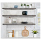 Sorbus Floating Shelves for Wall, 3 Pack ExtraLong Shelving