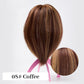 Coiffures naturelles avec franges pour femmes