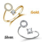 💍 50% DE RÉDUCTION! 💖 Bague Initiale d'Amour – Design Personnalisé, Finition Or & Hypoallergénique, Parfaite Pour Un Cadeau Romantique Ou Le Quotidien ✨