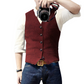🧥 60% DE RÉDUCTION ! 👔 Gilet Premium pour Hommes – Laine Mérinos, Coupe Slim & Polyvalent Bureau/Sorties ✨
