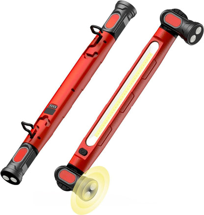📢📢50% OFF !! ⏰3000LM LED Work Light – Magnetic + hook, 5200mAh battery, 360° rotation. Type‑C fast charge. Bright as day anywhere! 🔋✨