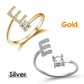 💍 50% DE RÉDUCTION! 💖 Bague Initiale d'Amour – Design Personnalisé, Finition Or & Hypoallergénique, Parfaite Pour Un Cadeau Romantique Ou Le Quotidien ✨