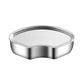 🥗 Stainless Steel Scalloped Steam Table Pans (with lid) 💎