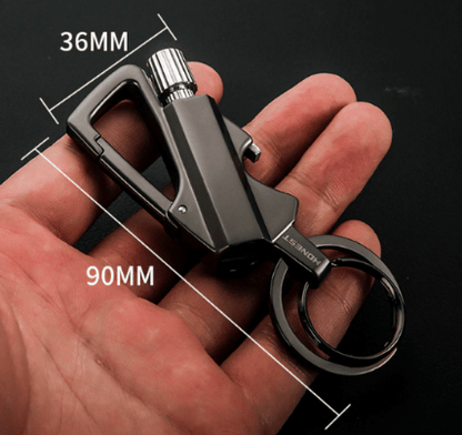 🔥 50% OFF NOW!⛈️ Portable Stormproof Lighter – Waterproof & Windproof Ignition – Mini Keychain Fire Starter – Survival Tool for Camping & Emergency 🏕️
