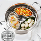 🥗 Stainless Steel Scalloped Steam Table Pans (with lid) 💎