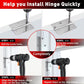 Door Hinge Jig for Door and Jamb