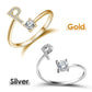 💍 50% DE RÉDUCTION! 💖 Bague Initiale d'Amour – Design Personnalisé, Finition Or & Hypoallergénique, Parfaite Pour Un Cadeau Romantique Ou Le Quotidien ✨