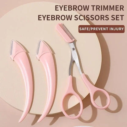✂️ Eyebrow Scissors With Comb 💖