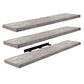 Sorbus Floating Shelves for Wall, 3 Pack ExtraLong Shelving