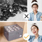 👟 Shoe Organizer with Adjustable Dividers & Clear Cover 🔍