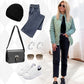⏳Offre à durée limitée : 50 % de réduction💥Doudoune patchwork tricotée pour femme