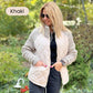 ⏳Offre à durée limitée : 50 % de réduction💥Doudoune patchwork tricotée pour femme