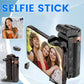 💖⏳Bâton de selfie Bluetooth pliable de poche avec trépied intégré💖