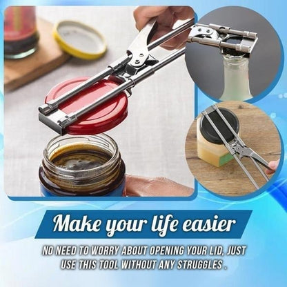 ⏳Limited-time 50% off💥Adjustable Multifunctional Stainless Steel Can Opene