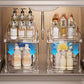 🎁2026 New Arrivals 50% OFF💥Multifunctional pull‑out organizer for under the bathroom sink – Expandable, Pipe‑Friendly, Transparent Storage ✨