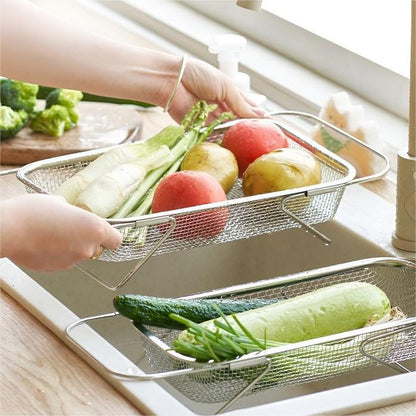 ⏳Limited-time 50% off💥Expandable Over The Sink Dish Drying Rack