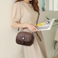 Sac léger à bandoulière de couleur unie pour femmes