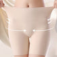 Sous-vêtements féminins taille haute en soie glacée avec contrôle de l'abdomen Hip-lifting