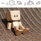 🔥 ACHETER 2 – ÉCONOMISEZ 6,99 € ! 🌟✨ Charmante petite figurine en bois qui se balance 🪵🎉