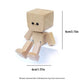🔥 ACHETER 2 – ÉCONOMISEZ 6,99 € ! 🌟✨ Charmante petite figurine en bois qui se balance 🪵🎉
