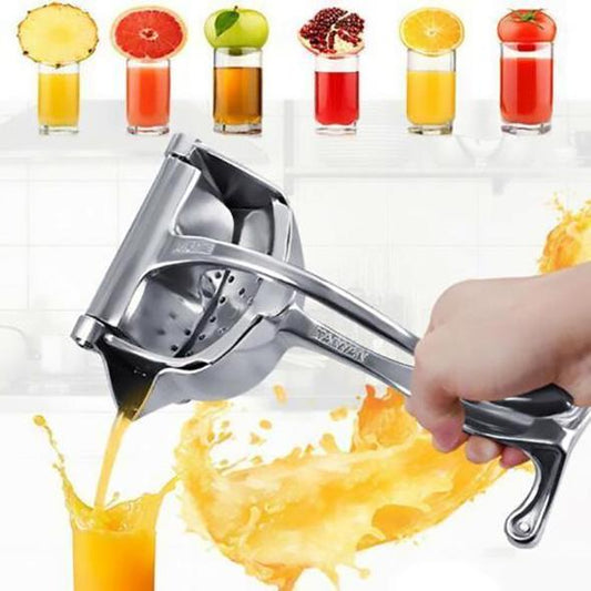 ⏳Limited-time 50% off💥 Stainless Steel Manual Juicer – Heavy Duty Citrus Squeezer & Fruit Press – Healthy Fresh Juice Maker for Kitchen & Bar 🥤
