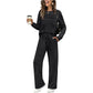 📢📢 60 % de réduction !! ⏰ Ensemble Femme Décontracté avec Haut et Pantalon à Cordon de Serrage 👕👖