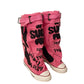💗 PROMOTION DERNIER JOUR -55% DE RÉDUCTION 💗 Bottes mi-mollet rétro plates et souples en toile pour femmes