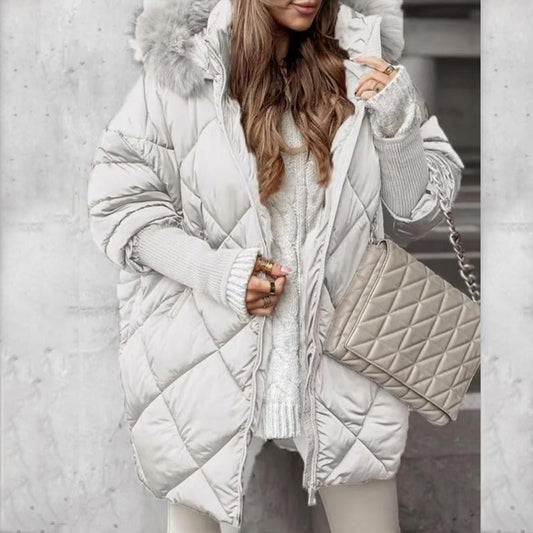 ❄️Soldes d'hiver❄️Parka mi-longue pour femme à manches tricotées✈️Livraison gratuite✈️