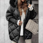 ❄️Soldes d'hiver❄️Parka mi-longue pour femme à manches tricotées✈️Livraison gratuite✈️