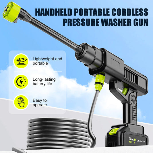 🚗 Limited-Time 50% OFF! Cordless Pressure Washer — Car, Home & Garden 💦
