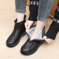 Bottines d'hiver chaudes à fermeture éclair pour femme