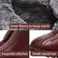 Bottines d'hiver chaudes à fermeture éclair pour femme
