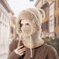 Cagoule d’Hiver 3-en-1 pour Femme